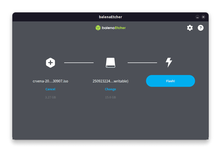 Izaberite ISO